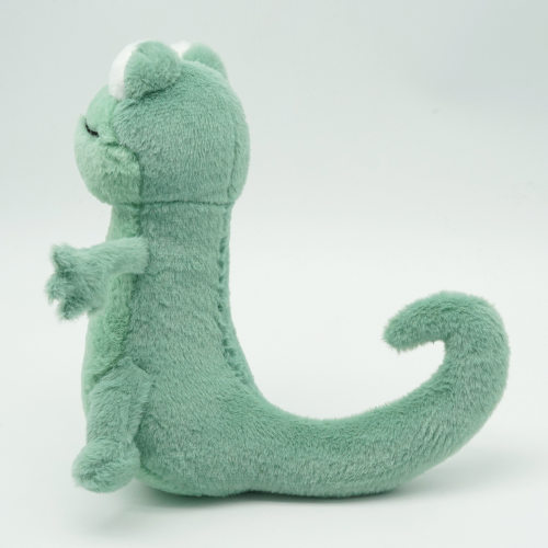 现货跨境新品lizard Tom绿色蜥蜴仿真毛绒玩具公仔玩偶布偶娃娃