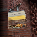 饰件360度展示店铺广告牌 网红风创意透明亚克力旋转灯箱可内置装