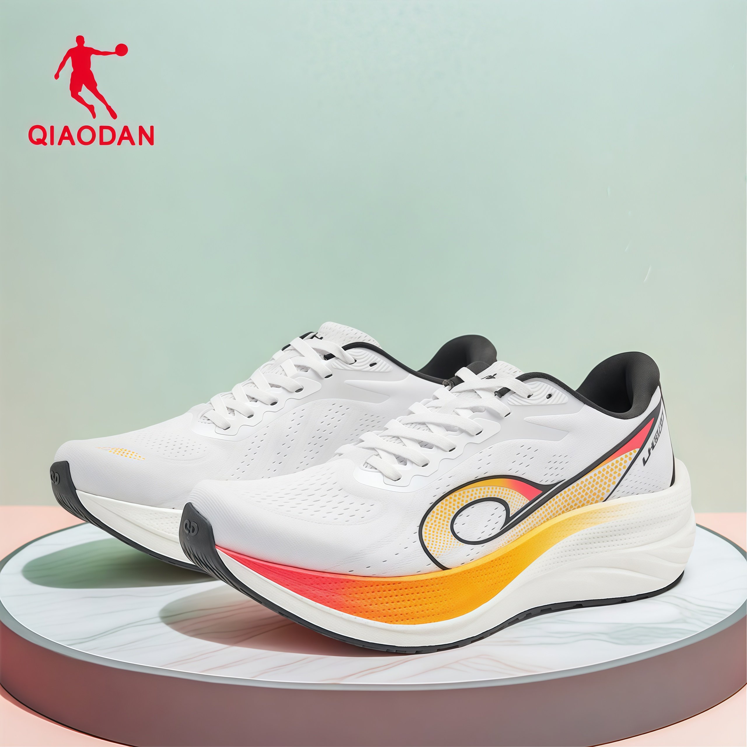 乔丹男鞋跑步鞋2026夏季新款减震透气轻便专业慢跑鞋厚底运动鞋女