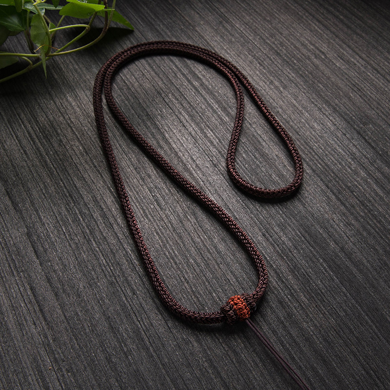 南露手工编织绳结吊坠绳子玉佩翡