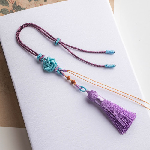 车挂绳半成品diy手编绳手把件