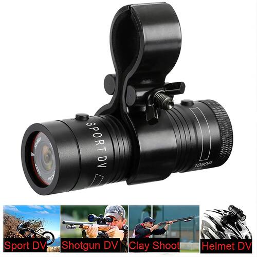 F9 Motorcycle Helmet Camera 1080P HD Waterproof Outdoor Acti