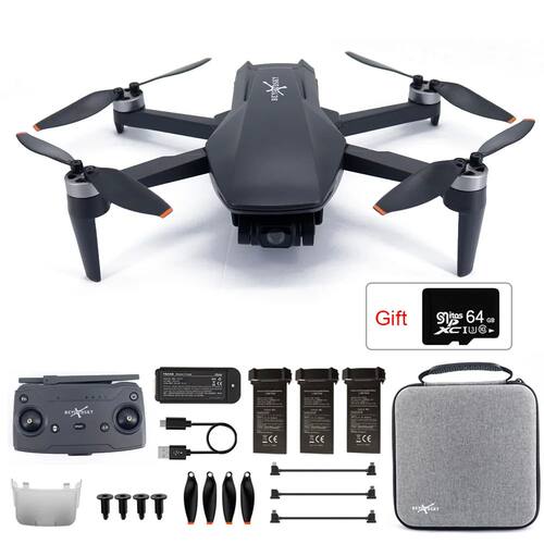B5 Mini 4K PRO Drone HD Camera Brushless 3-Axis Gimbal GPS Q