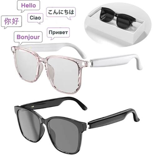 Smart Glasses Translator 144 Languages Real-time Translation
