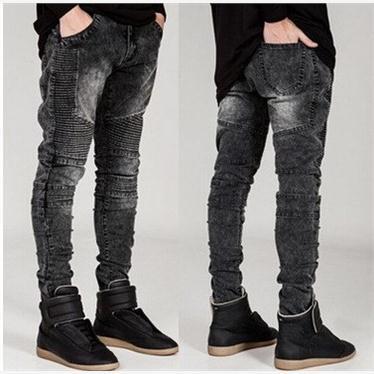 jeans pants for  black   winter  men 2019