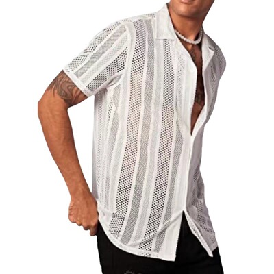 MenSummerShirtHollow