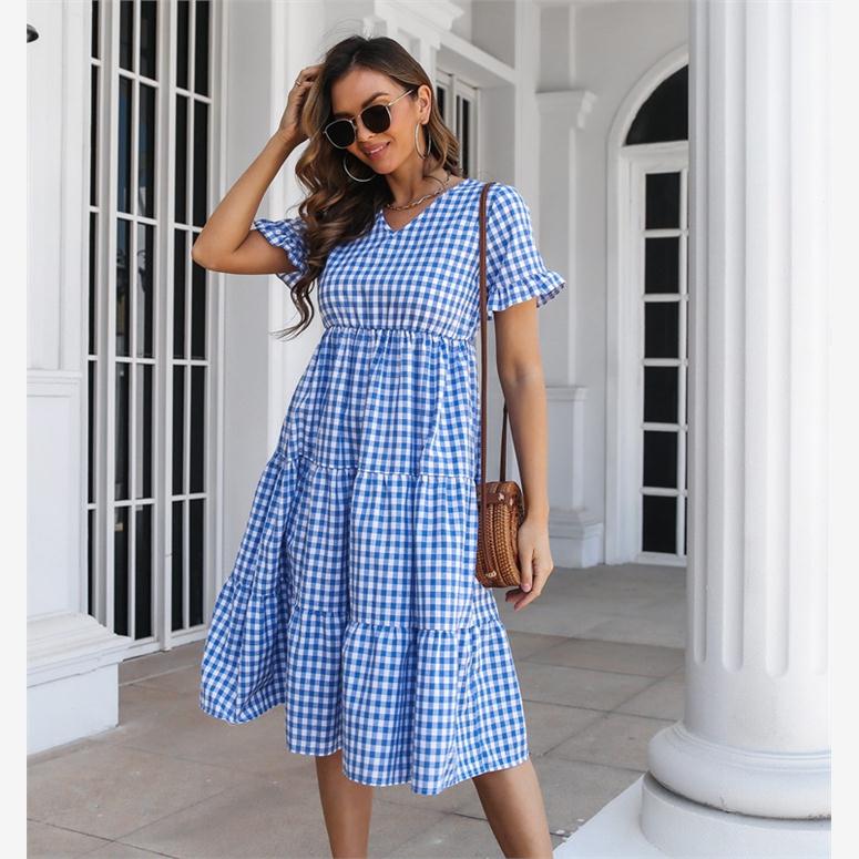 2023 Summer clothes women dresses casual skirt ladies dress图片