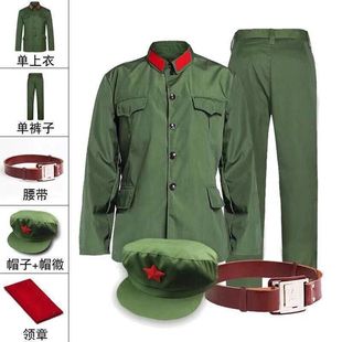 65式老军装夏装中山装涤卡冬装老式军装文艺演出服老兵聚会纪念装