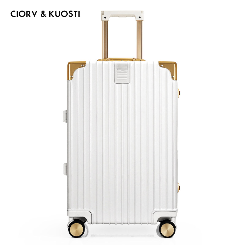 小&ck行李箱女加厚铝框大容量拉杆箱万向轮20寸密码旅行箱24寸男