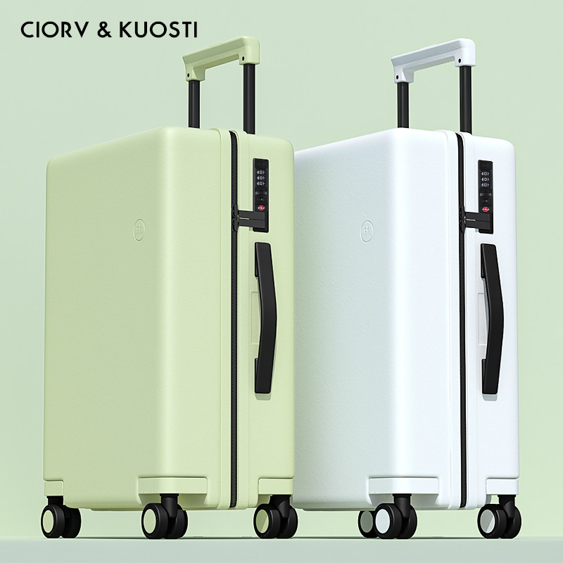 CiorvKuosti拉杆行李箱女新款24寸大容量万向轮耐用登机旅行箱男