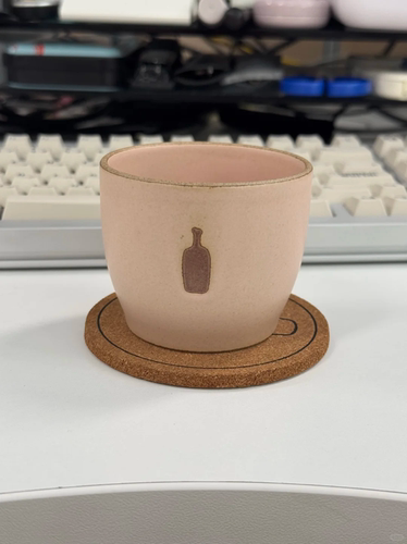 日系陶土风格手握杯一口杯陶瓷杯小众礼物生日礼物