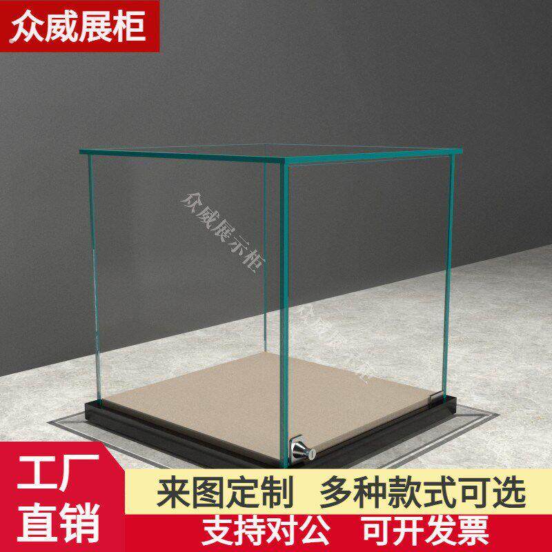 高档桌面玻璃展示柜珠宝首饰品台面玻璃罩精品烤漆小型陈列柜子