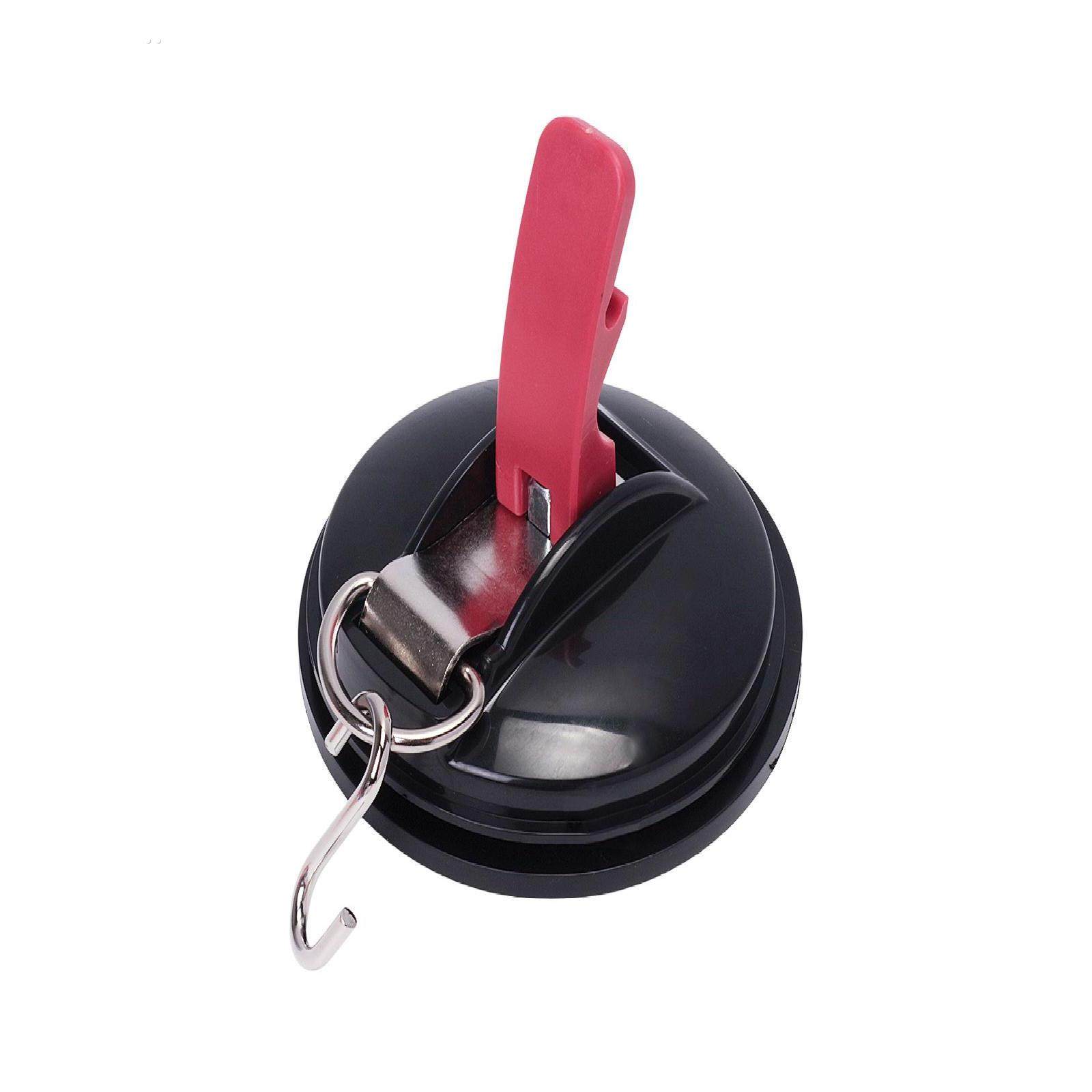 户外真空强力吸盘汽车顶帐篷天幕车边挂钩子露营扣夹猪尾巴固定器