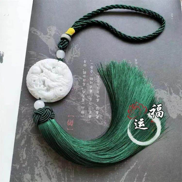 剑穗太极剑剑穗不缠手双流苏穗子中国结无静电不抽丝比赛专用剑穗