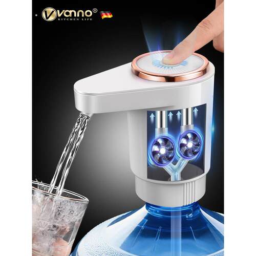德国电动桶装水抽水器饮水机压水器纯净矿泉水上水泵自动吸水神器