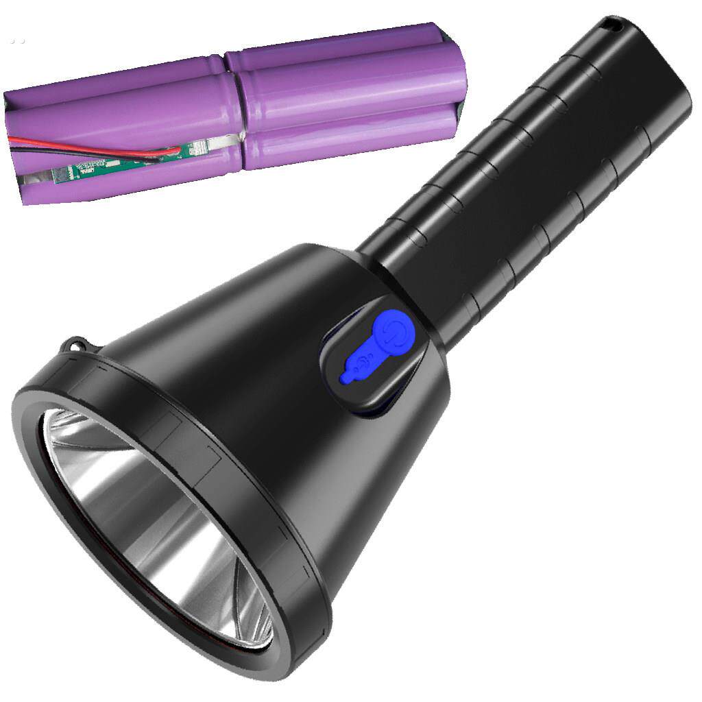 P50手电筒LED25W强光远射充电千米探洞led探照灯矿夜巡逻搜救防灾