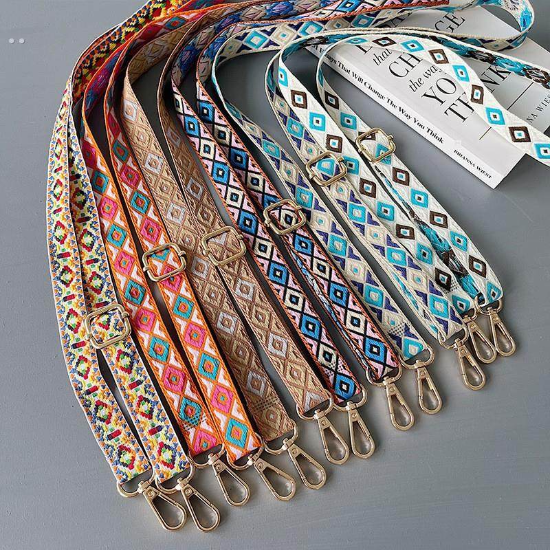 采购产品手机挂绳，可调节的交叉体，肩带，挂炼，覆古图案吊坠，