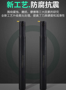 数控刀杆 正/反刀刀杆槽刀MGIVR/L2016-1.5~3732-4 内槽刀包邮