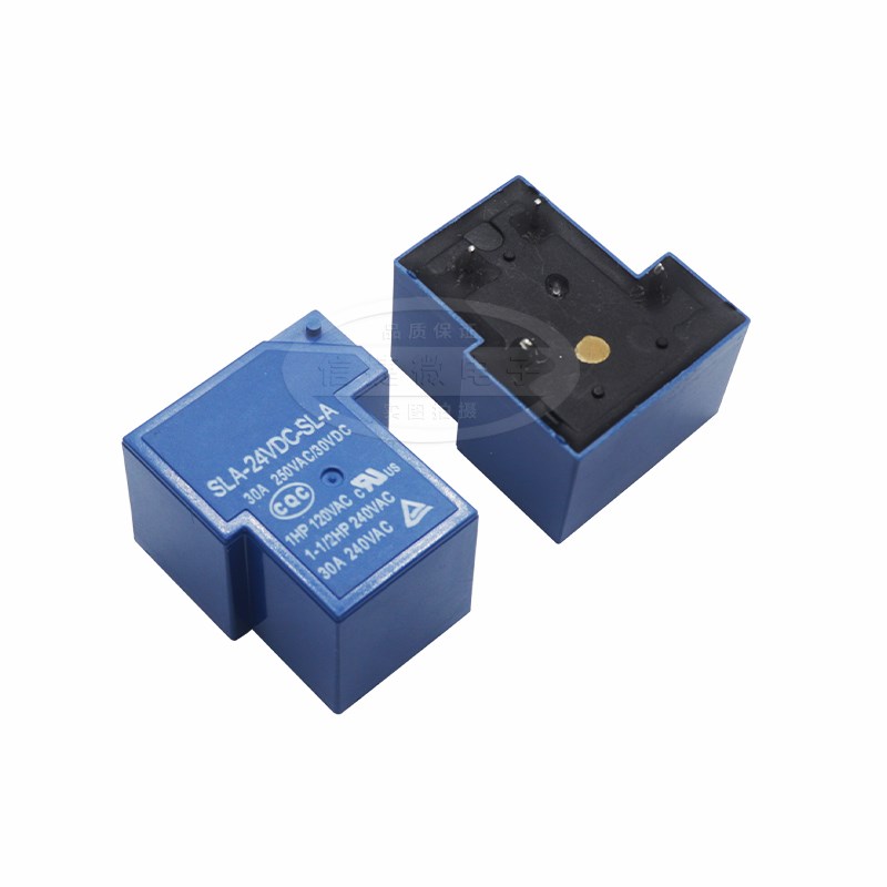 T90继电器微型SLA-05 09 12V 24V 48VDC-SL-A/C 4/5/6脚 30A直流