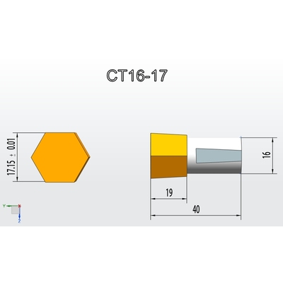 内六角冲头花键四方梅花冲刀旋转冲削工具走心机背轴冲刀杆通用