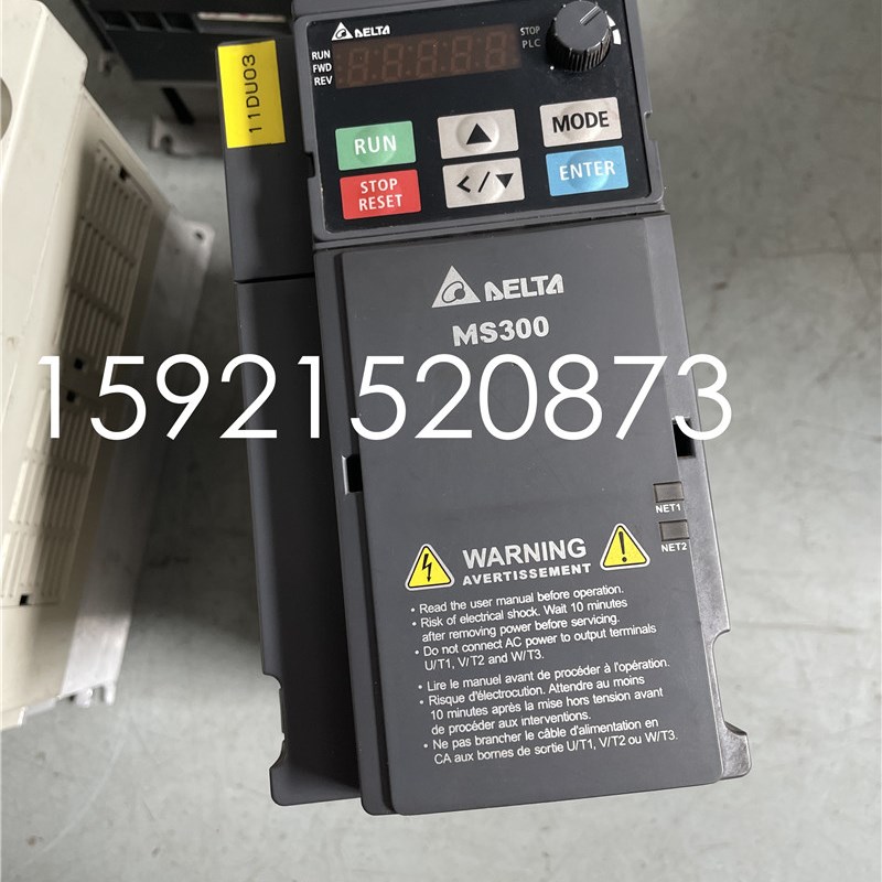 台达MS300变频器VFD9A0MS43AFSAA 3.7KW 380V测试好 质量