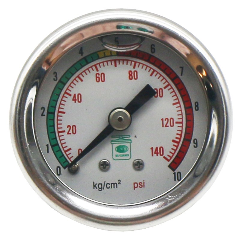 海天震德注塑旁路YUPAO油宝滤油器过滤器不锈钢耐震压力表0-10bar