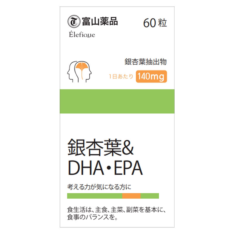 日本富山药品DHA银杏叶辅助记忆