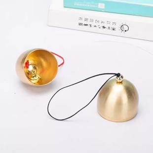 纯铜迷你铃铛DIY金属小风铃圣诞节材料配件手摇开口铜铃 饰挂件 装