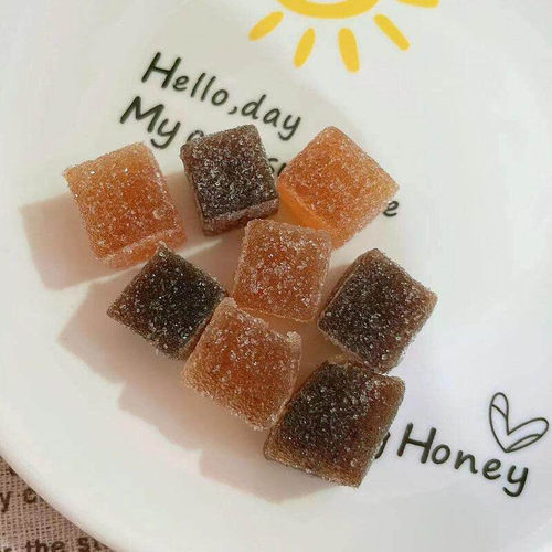 D多巧香老陈皮果糕软糖250克*2袋老香橼话梅果糕软糖小吃零食糖果