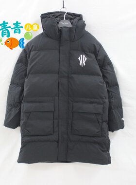 安踏儿童2025冬季352611909男大童篮球系列宽松中长款羽绒服