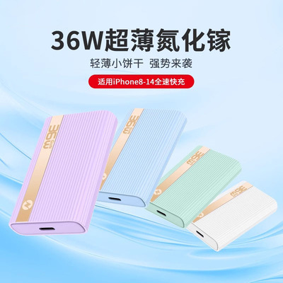 绿硕能轻薄氮化镓36W口袋快充