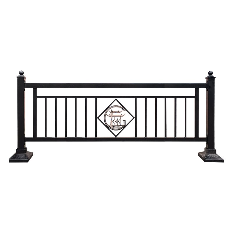 销广东市政道路护栏人车分流隔离栏人行道栏杆护栏城市公路防撞厂