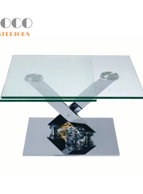 Astrolab Expandable Coffee Table Roche Bobois设计师机械茶几