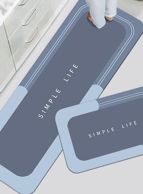 Long Kitchen Mat Bath Carpet Floor Mat Doormat Absorbent Rug