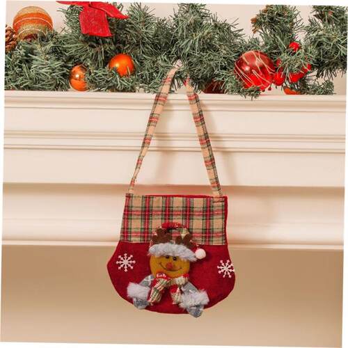 Christmas decoration cartoon goodie bag Holiday gift bag