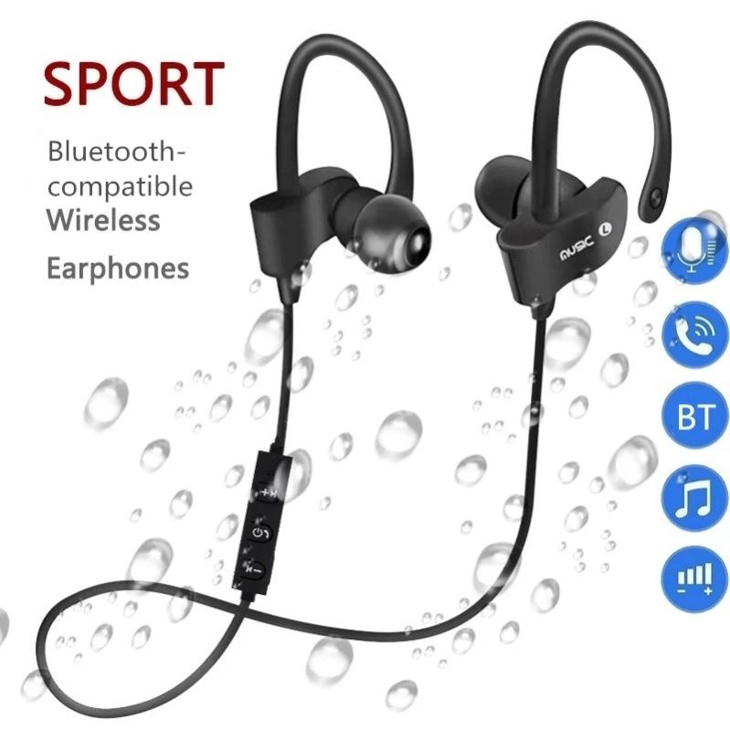 558 Wireless Bluetooth Earphones Earloop Headphones Fone de