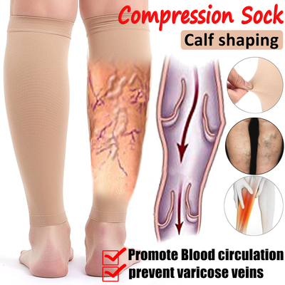 1pair Compression Socks Prevent Calf Varicose Ve Soreness Wo