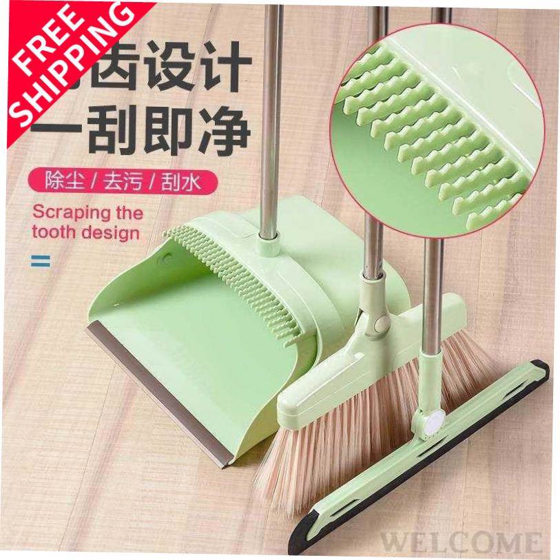 broom dustpan set household soft wool sweeping mop[ cleaning