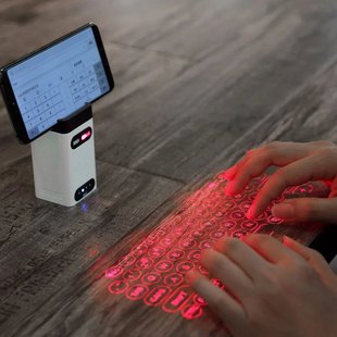 compatible Bluetooth Keyboard Virtual Wireless Laser Project