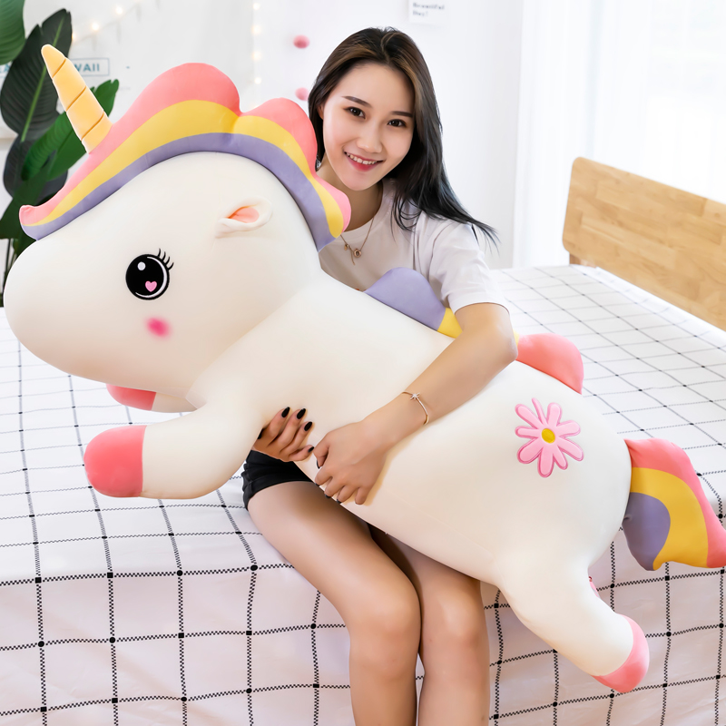 品质公仔睡觉抱着夹腿