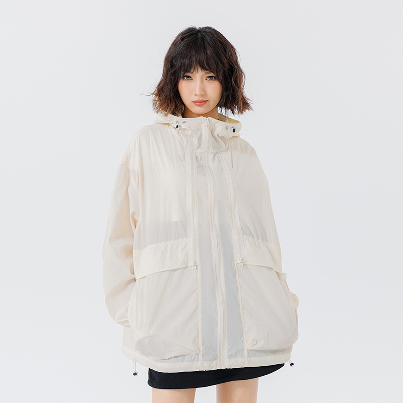 ADER DANCE冰丝防晒衣男女情侣新款可二开户外皮肤衣防晒服外套