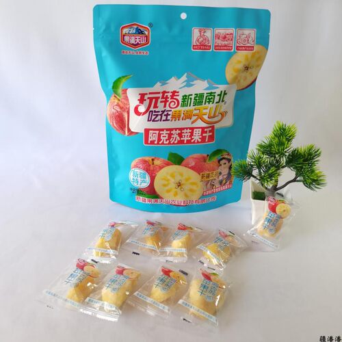 果满天山苹果干蟠桃干新疆特产