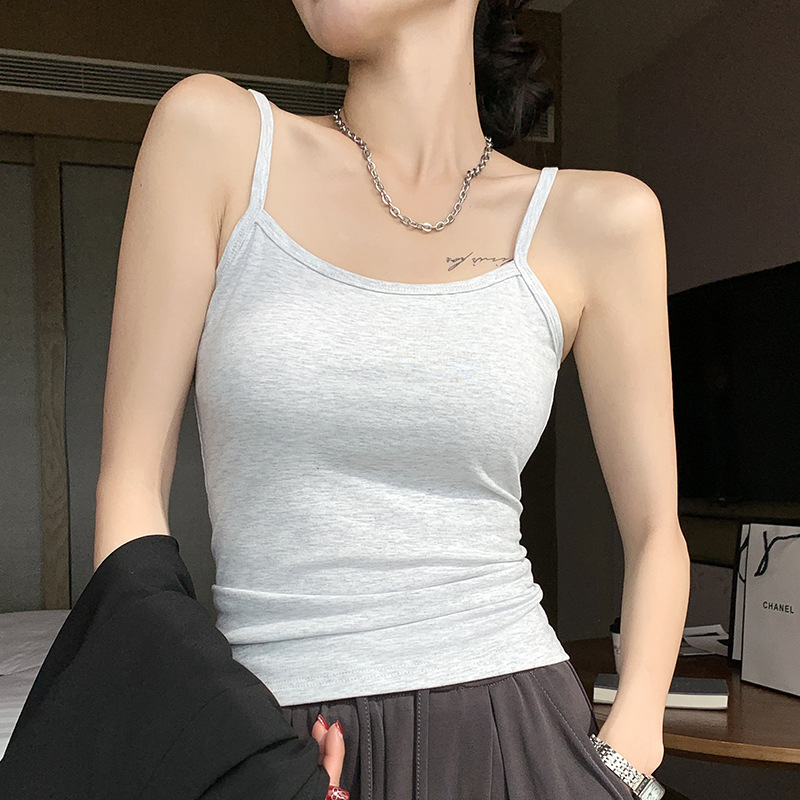 H295雪花小吊带女性感内