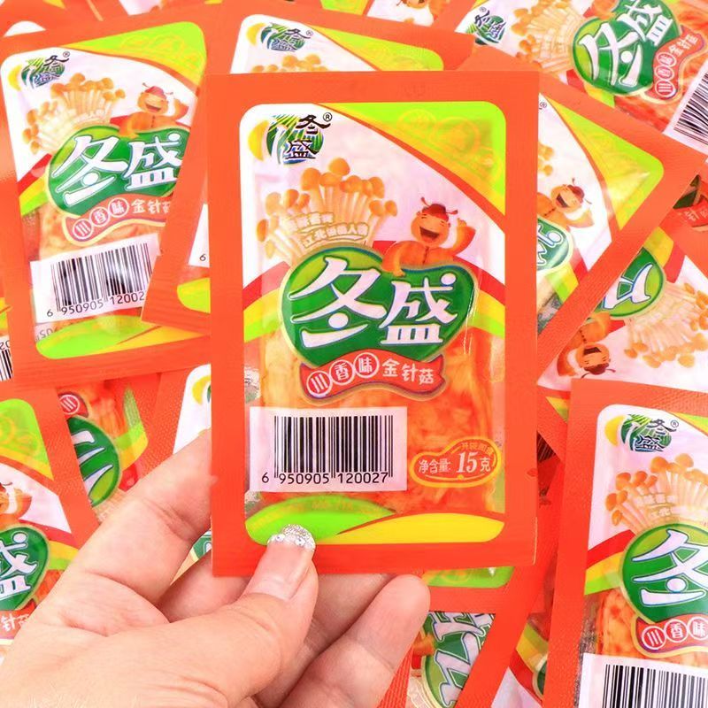 东盛金针菇瓶装冬盛凉菜即食素菜 小菜辣金针姑下