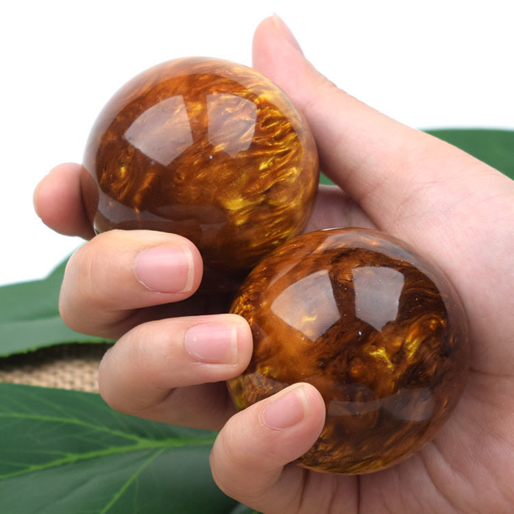 实心中老年青年健身手球保健球掌心盘玩放松手转按摩锻炼手脑协同