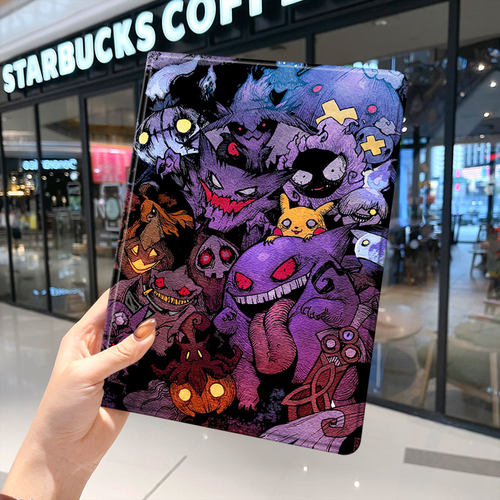 蚕丝纹皮套+硅胶软壳 人气彩绘