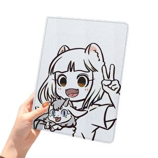 非人哉2020款ipad10保护套pro2018苹果mini6外套ipod9迷你4壳air5适用2平板3带笔槽十6第8代三折ioad周边2019