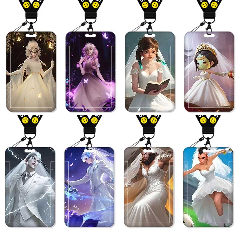 王者荣耀搞怪婚纱卡套饭校