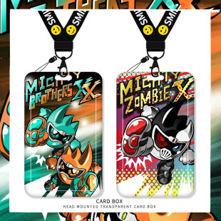 假面骑士卡套饭卡学生公交卡校园男生动漫电王二次元帝骑校牌交通带挂绳挂脖证件套工作证硬壳防丢周边羊城通