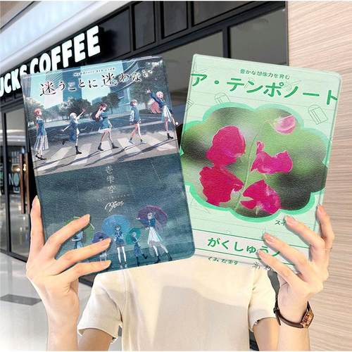 MyGO高松灯2020款ipad10保护套pro2018苹果mini6外套ipod9迷你4壳air5适用2平板3带笔槽十6第8代三折ioad动漫